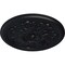 Ekena Millwork Legacy Acanthus Ceiling Medallion (Fits Canopies up to 3 1/2"), 12 3/4"OD x 7/8"P, Steel Gray CM12LESGS - alternate 6